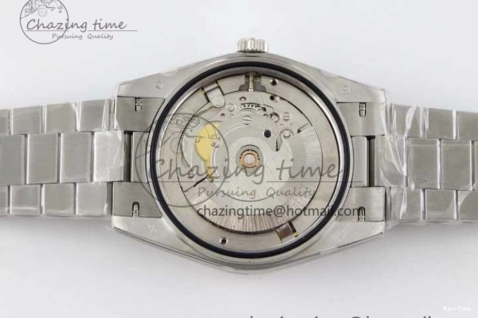 MiroTime 0329 Comfortable Day Date 40mm SS 904L Steel TWF 1:1 Best Edition Ice Blue Arabic Dial on SS Bracelet A 2357